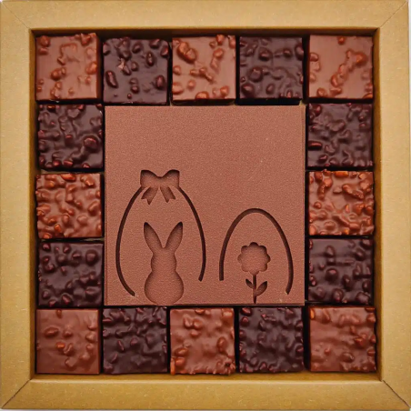 Coffret chocolat de Pâques