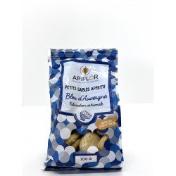 Sablés salés Cantal et Bleu d'auvergne