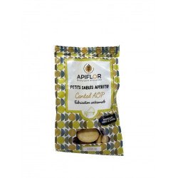 Sablés salés Cantal et Bleu d'auvergne