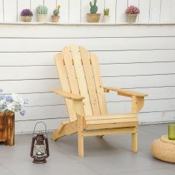 Fauteuil Adirondack en palette recyclés