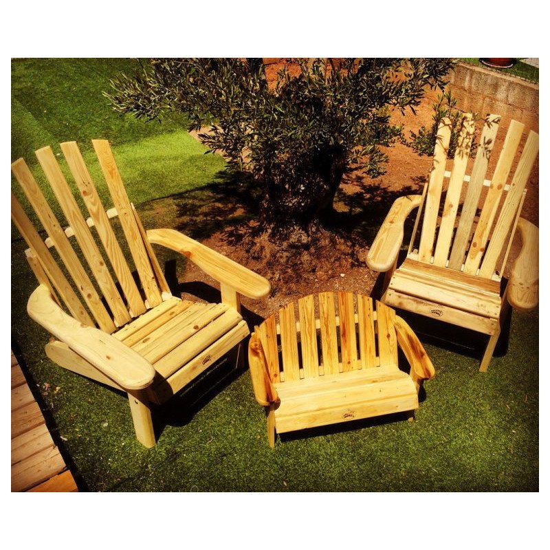 Le fauteuil Adirondack
