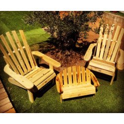 Le fauteuil Adirondack